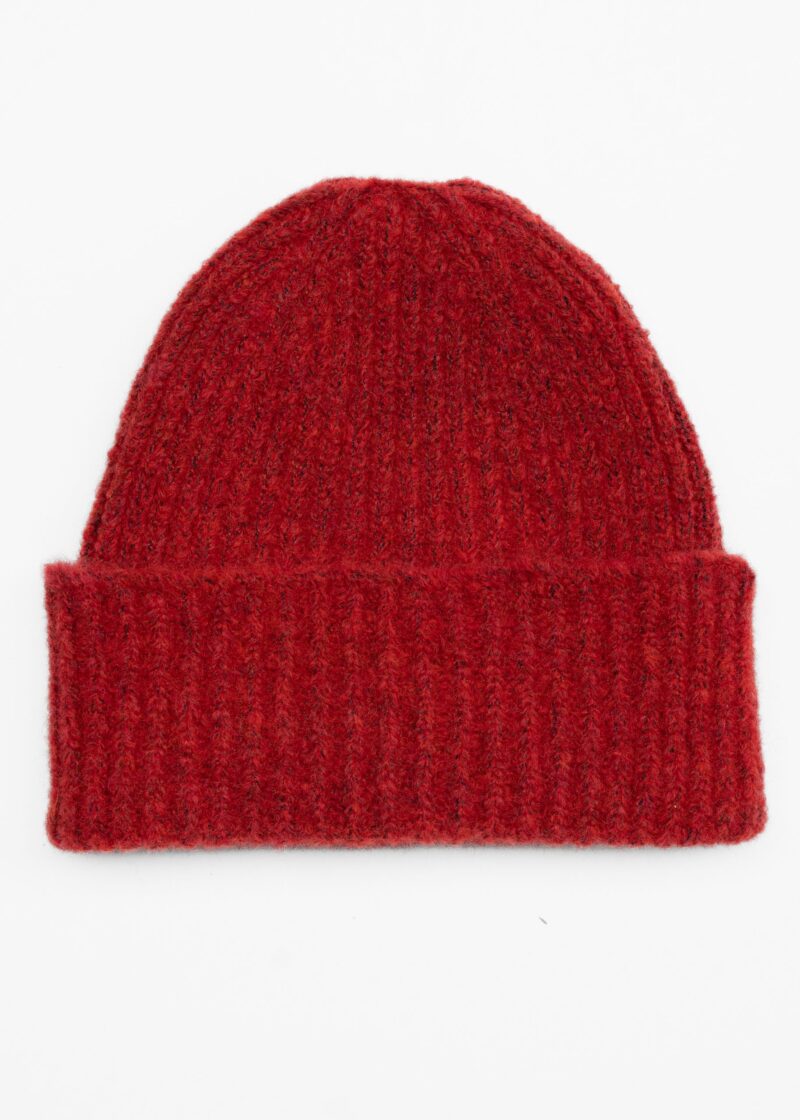 1x1-rib-beanie-Aurora-Red