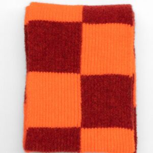 Check-Scarf-Aurora-Red-and-Flame-Top-View