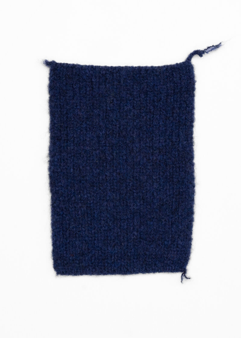 Knitted Swatch 21x15-Ocean Cavern
